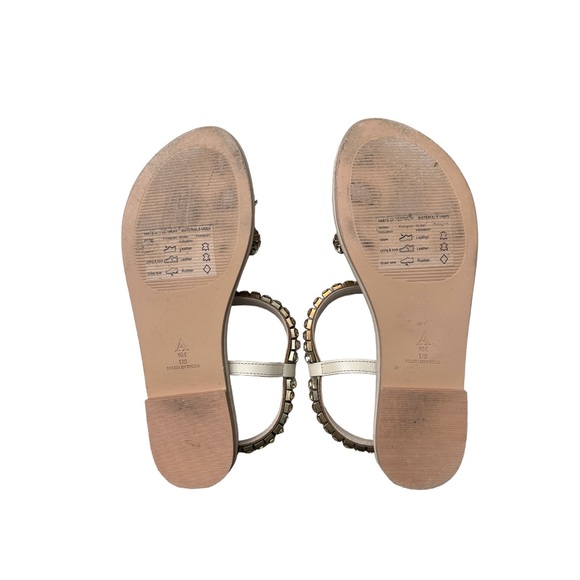Anthropologie Alexis Wraparound Rhinestone Embellished Sandals Size 9 - Picture 5 of 5
